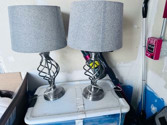 Set of table lamps