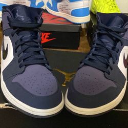 Nike Air Jordan 1 Mid Obsidian Sanded Purple