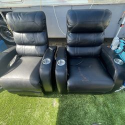 RV recliners (electric w/ USB Ports)