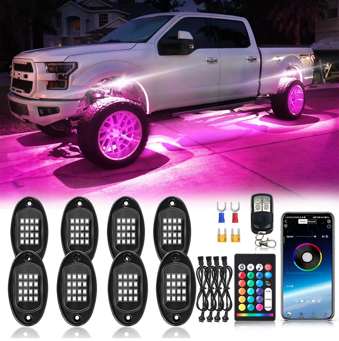 8 Pods Truck Lights 