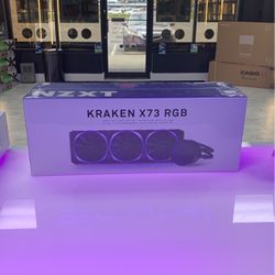 NZXT kraken X73 360mm Liquid Cooler With RGB Brand New