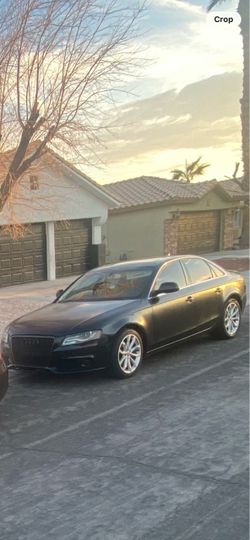 Audi A4 Black Sedan