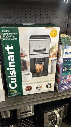 Cuisine art, custom grind  and brue single cup coffee maker