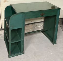 Wood desk small student size
