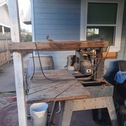 Radial Saw 10 Inch Runs Good 