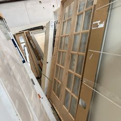 72 X 97 Interior Wood Double Door