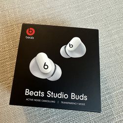Beats Studio Buds True Wireless Noise Cancelling Earphones - White