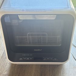 COMFEE Portable Countertop Dishwasher – Compact, White