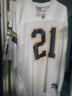 White San Diego chargers jersey asking $20