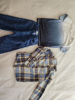 Boys 3 piece size 7 Stitch and Stone outfit