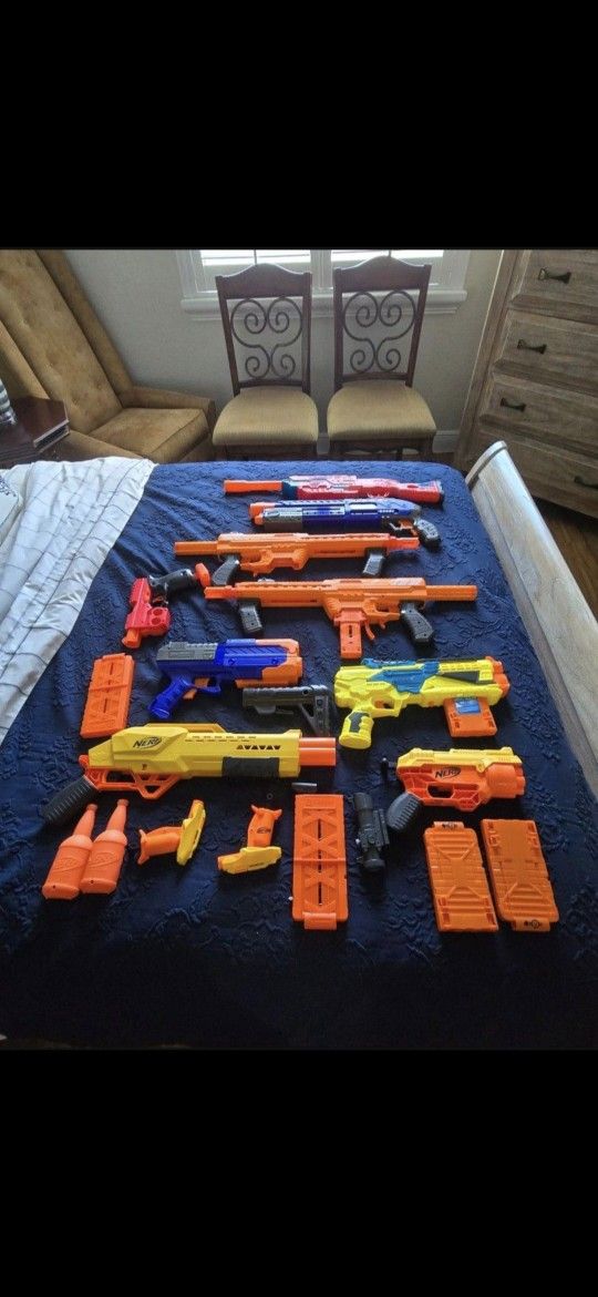 Nerf Total 9 Pieces