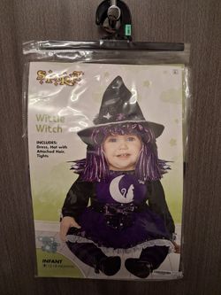 Spirit Halloween Wittle Witch Costume (Infant 12-18M)