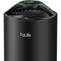*NEW* ToLife Air Purifier for Bedroom, HEPA Air Cleaner for Room