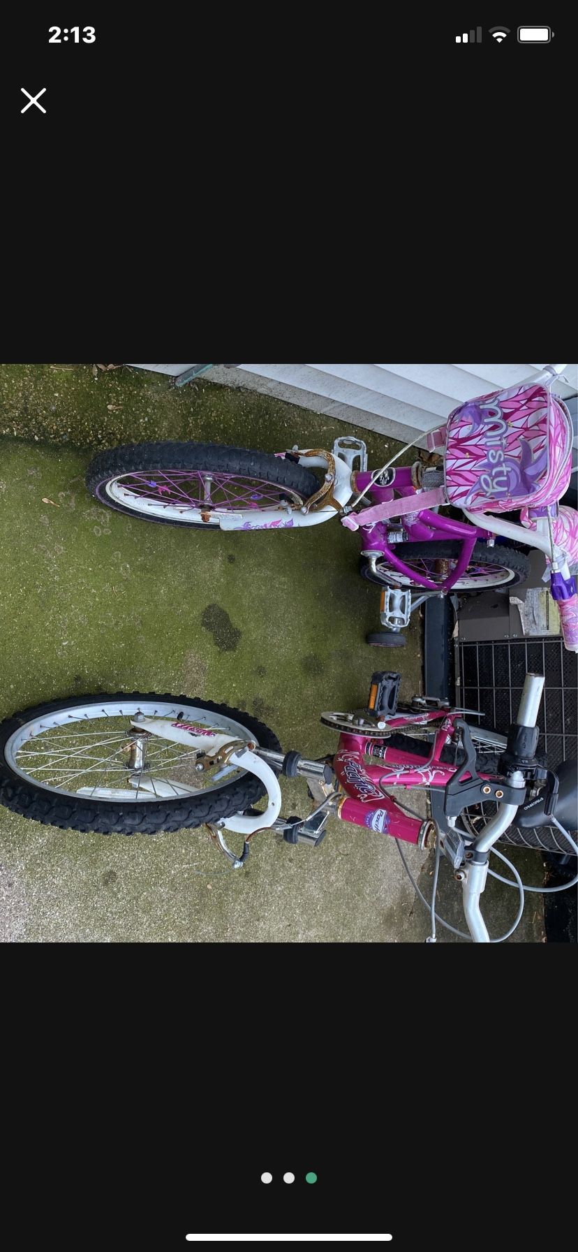 2 Bikes For Girls Used