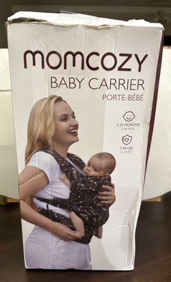 Momcozy Baby Carrier - Ergonomic, Cozy and Lightweight Carrier for 3-24 Months, Effortless to Put On