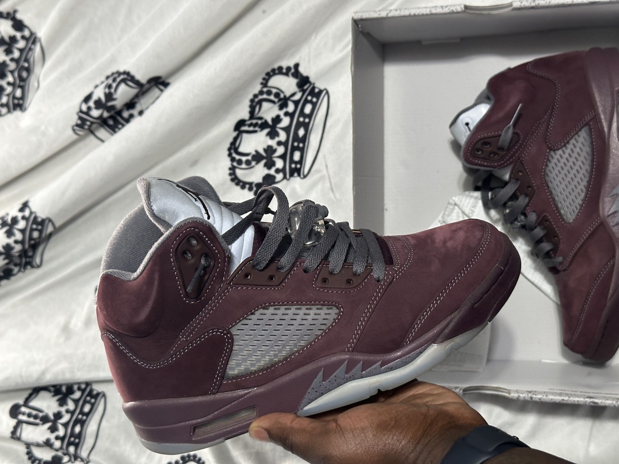 Jordan 5 Burgundy