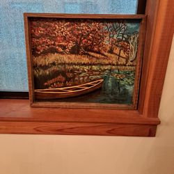 Oil Paintings In Rustic Frames