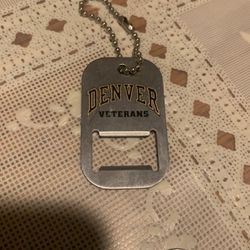 Denver Veterans Dog tag