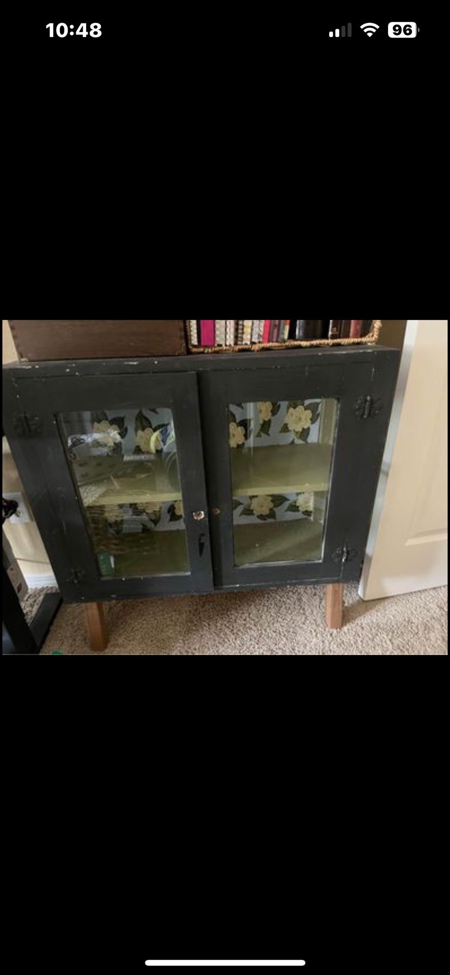 Antique Glass Cabinet