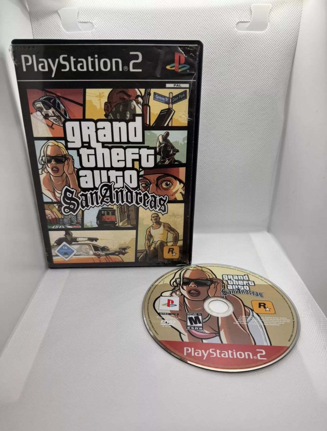 Grand Theft Auto: San Andreas (Sony PlayStation 2, 2004) GTA PS2