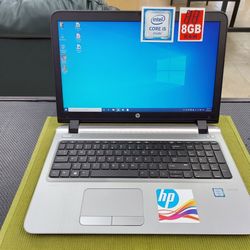 BLAZING FAST!! LIKE NEW!! HP Core i5 8GB DDR4!! + NEW BATTERY!! Laptop Computer 