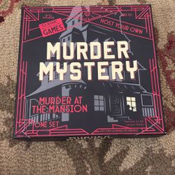 Murder Mystery Game