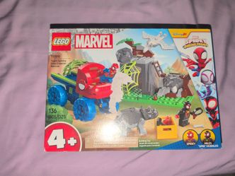 Lego Team Spidey Dino Crawler Rescue (11199)