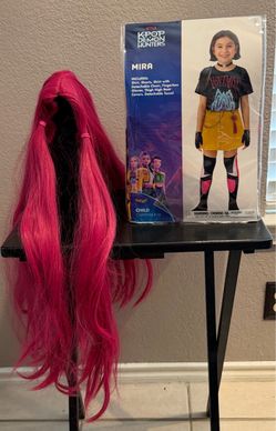 K-Pop Demon Hunters Mira Kids Costume with Wig
