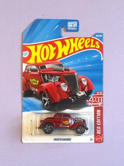 Hot wheels Red Edition Pass’N Gasser
