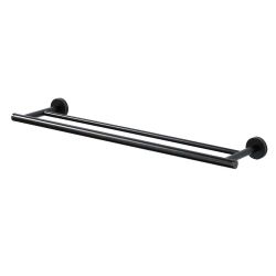 24 in. Stainless Steel Double Towel Bars for Bathroom, Wall Mount Towel Holder in Oil Rubbed Bronze
