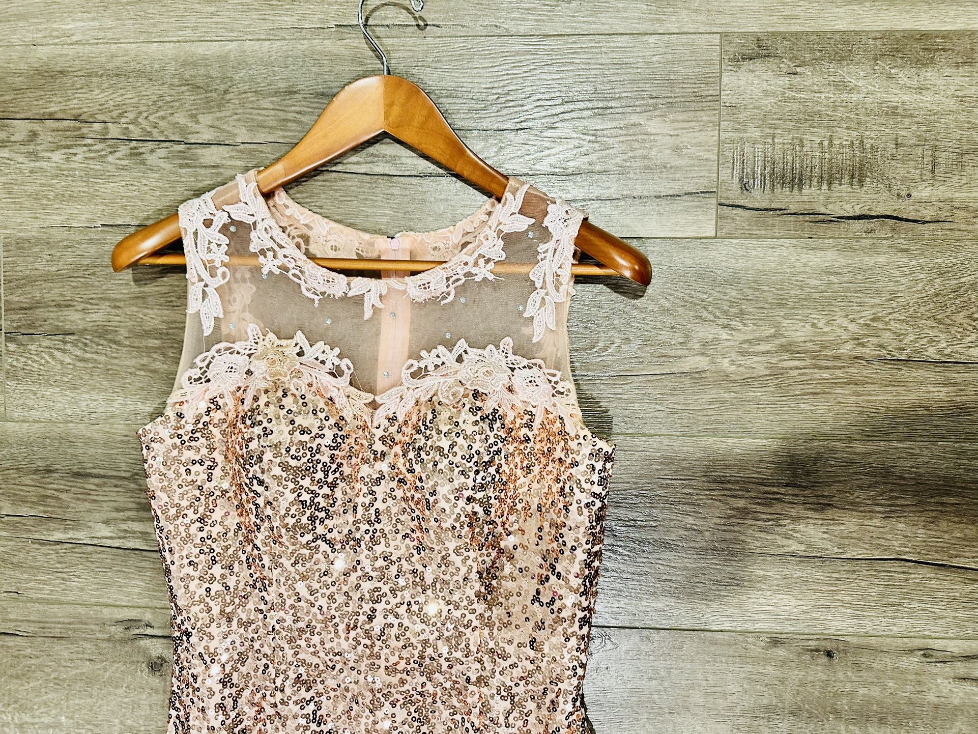 Sequence rose pink Special occasion Dress