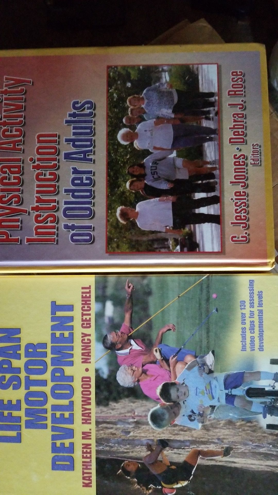 Lifespan motor development, physical activity in the older adult