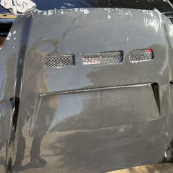 96-98 Civic  Ek Ej  Predator Hood fiberglass