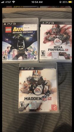 3 PS3 Games