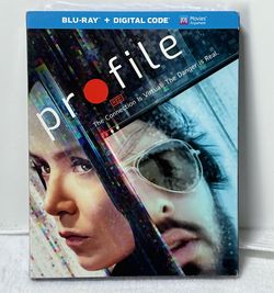 Profile Movie Blu-ray + Digital Code, New Sealed 2021 Thriller Timur Bekmambetov