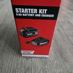 BauerBattery & Charger Starter Kit