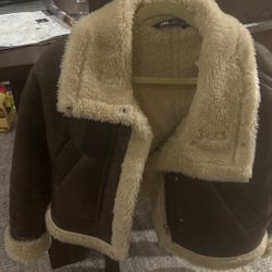 Zara Really Cute Leather Jacket