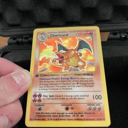 First Edition Shadowless Charizard