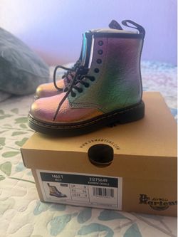 Toddler girl dr martens size 9 botitas para Nina talla 9
