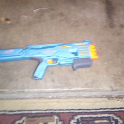 Nurf Gun Blue Shoots Good Does Not Includ Bullets