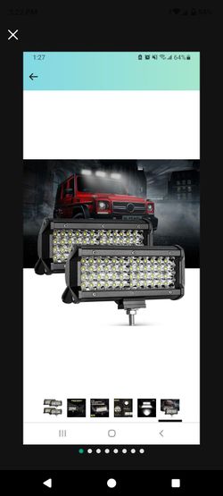 SET OF 12 7" OFF-ROAD LED LIGHTS $75