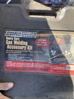 Chicago Electric Welding System – Heavy Duty Gas Welding Kit (Partial)