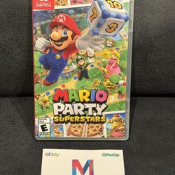 Mario Party Superstars Deluxe 3D World Nintendo Switch All-Stars 64 Kart 8 Super