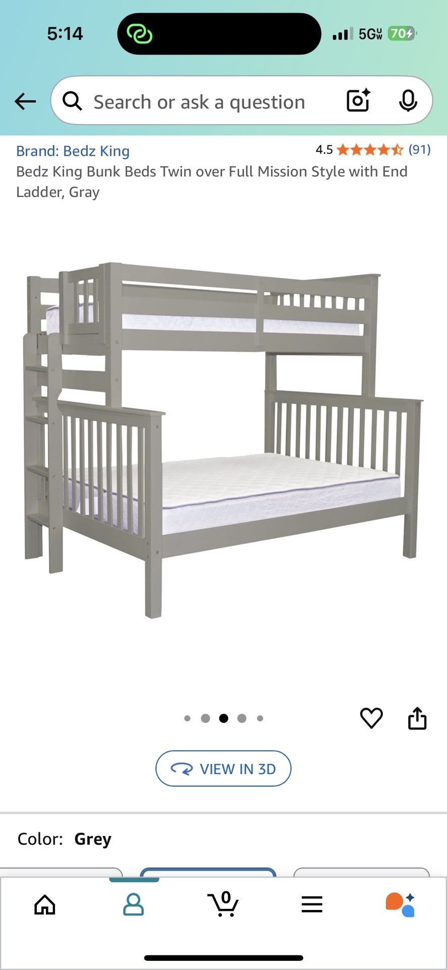 Bunk beds by Bedz King