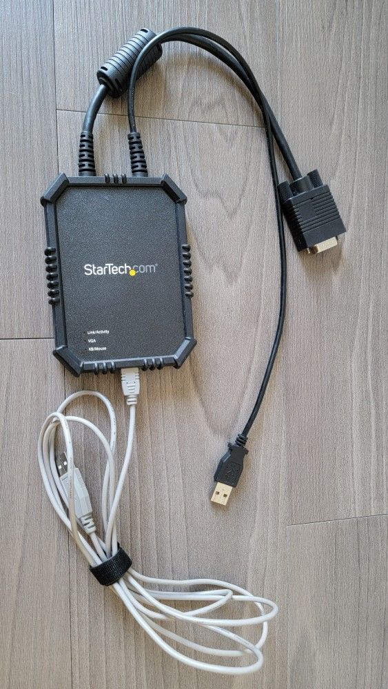 https://offerup.com/redirect/?o=U3RhclRlY2guY29t Rugged Laptop Crash Cart Adapter, USB/VGA KVM Console