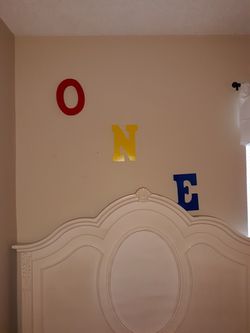 Wooden letters