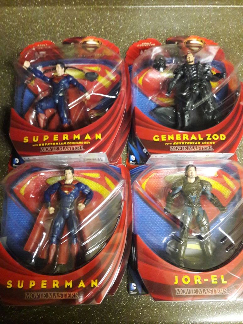 Man of Steel ( Movie Masters ) figures