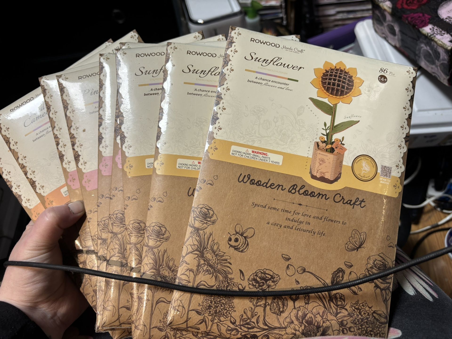 Rowood Wooden Bloom Craft