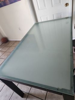 Glass Dining Room Table (Only)