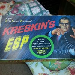 Kreskins ESP board game like new.
